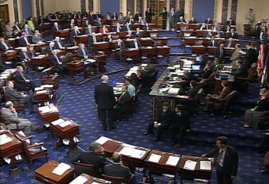 Live On The Senate Floor