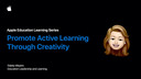 Promote Active Learning Through Creativity