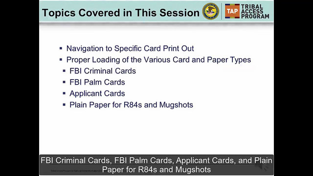 Introduction to the MESA Print Card Procedure