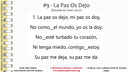 CaS-V1-09-La Paz Os Dejo Vocal