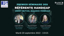 Séminaire des référents handicap