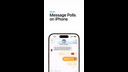 iOS 26 - Messages Polls
