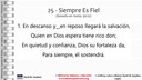 CaS-V2-25 Siempre Es Fiel Instrumental