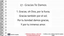 CaS-V2-27 Gracias Te Damos Instrumental