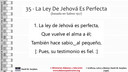 CaS-V2-35 La Ley De Jehova Instrumental