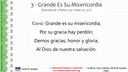 CaS-V3-03 Grande Es Su Misericordia Instrumental