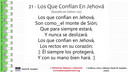 CaS-V3-21 Los Que Confían En Jehová Instrumental