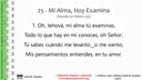 CaS-V3-25 Mi Alma, Hoy Examina Instrumental