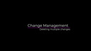 Db2 Administration Tool: Change Management - Deleting multiple changes